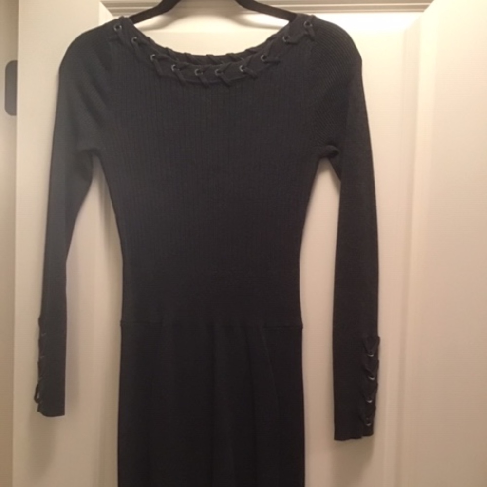 Grey Sweater Dress